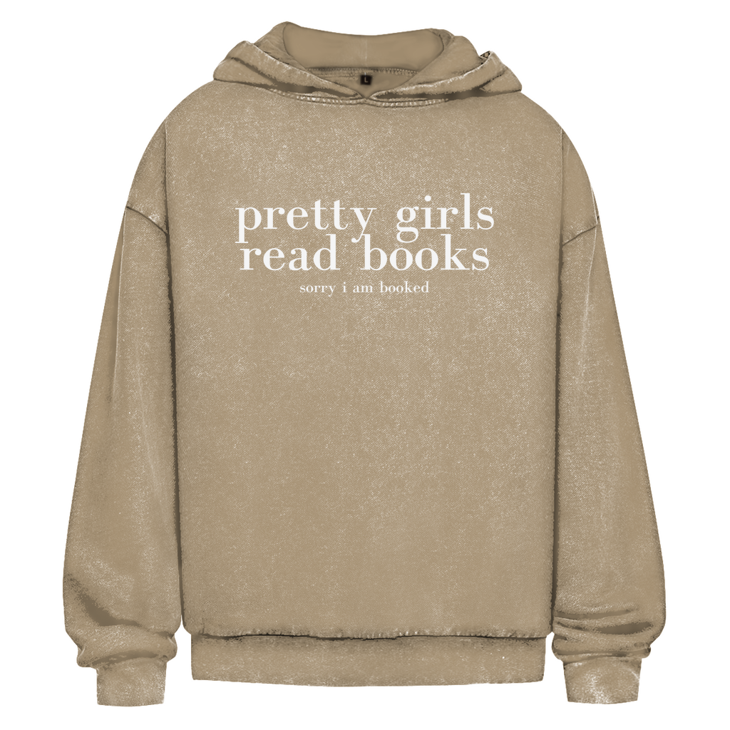 Pretty Girls Oversize Washed Hoodie