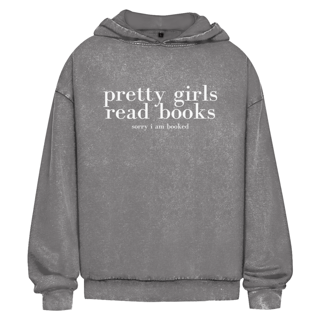 Pretty Girls Oversize Washed Hoodie